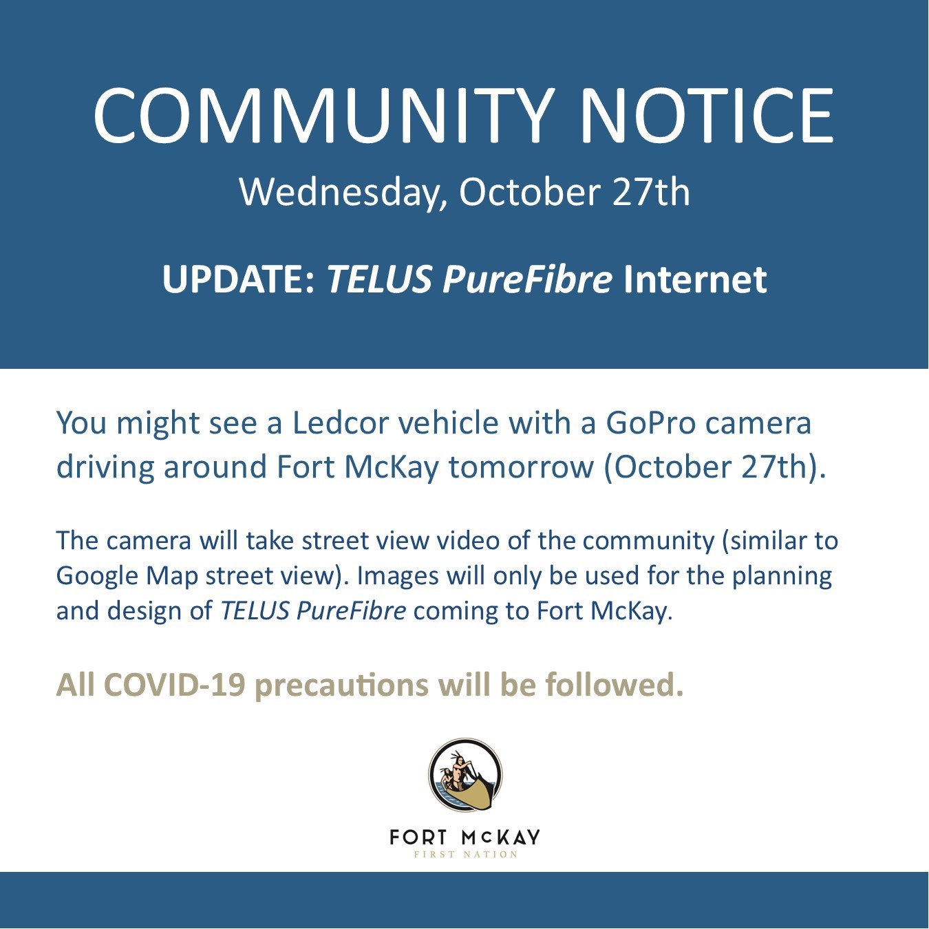 Telus PureFibre Fort McKay First Nation